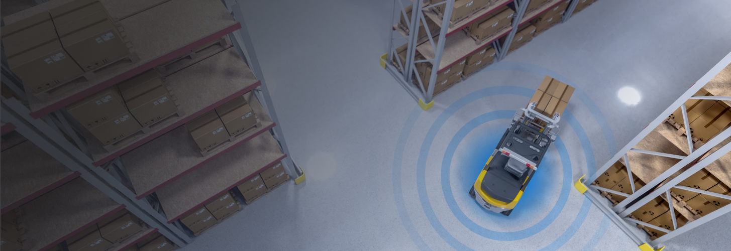 Forklift Tracking and Monitoring with High-Precision RTLS Technology