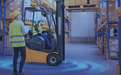 Forklift Accident Prevention with IoT