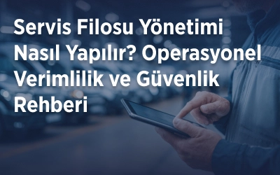 Servis Filosu Yönetimi Nasıl Yapılır? Operasyonel Verimlilik ve Güvenlik Rehberi