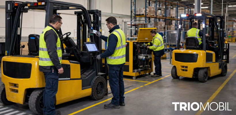 10. Forklift Parking and Handover Areas