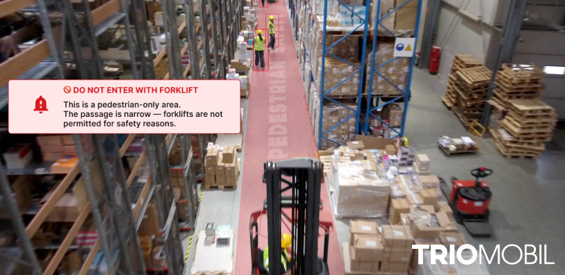 Rule 4: Control Forklift Speed in High Risk Zones