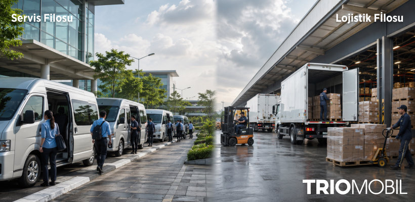 Servis Filosu Yönetimi Lojistik Filodan Nasıl Ayrılır?