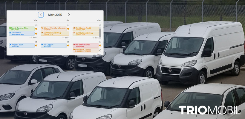 Trio Mobil ile Büyüyen Filolar İçin Akıllı ve Öngörülebilir Yönetim Yaklaşımı