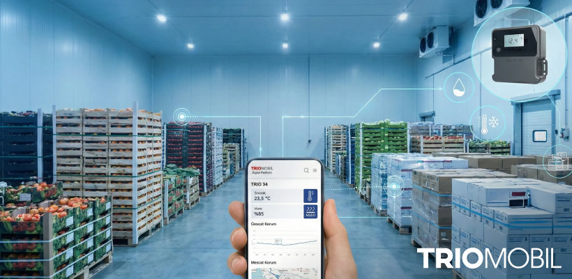 Trio Mobil’in IoT Tabanlı Soğuk Zincir Takip Çözümleri