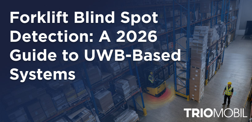 What Is a UWB Forklift Blind Spot Detection System?