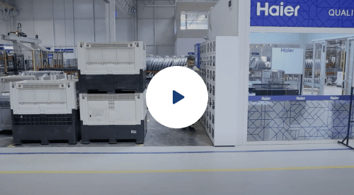 Haier için Forklift ve Yaya Güvenlik Sistemleri