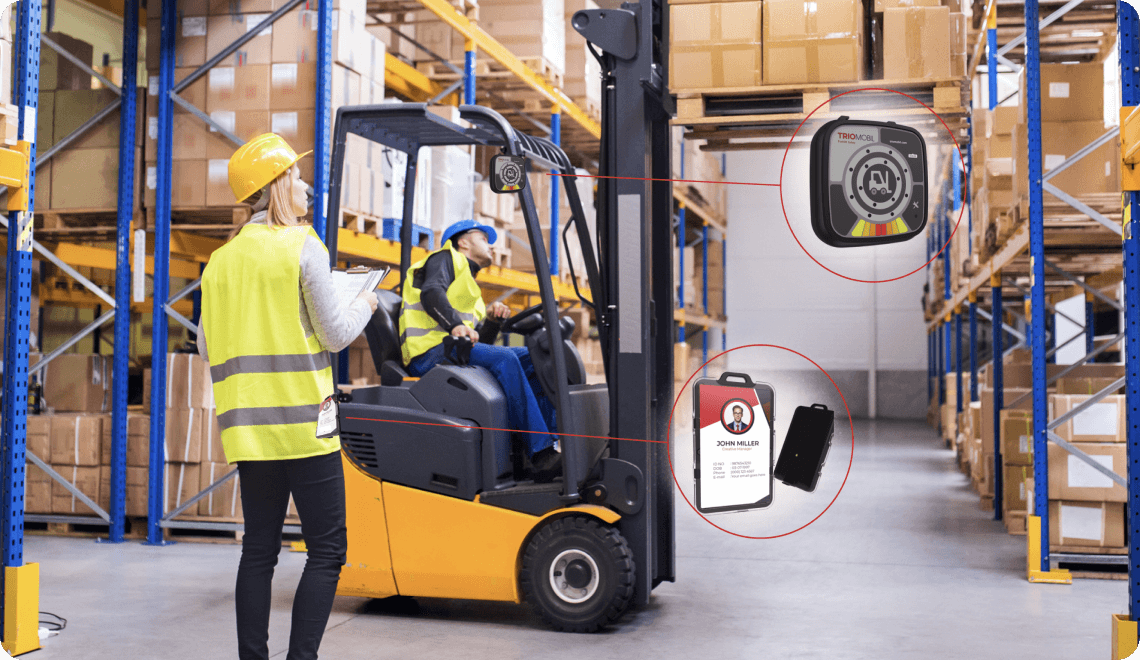 trio forklift safe workplace