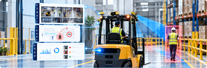 Select the architecture based on the outcome: reporting, detection and intervention in an industrial facility