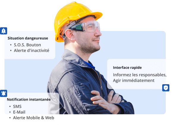 Technologie UWB & RTLS pour les travailleurs isolés